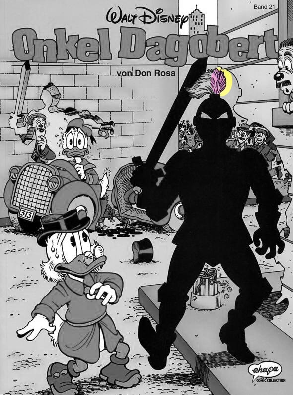 D.U.C.K in The Black Knight cover